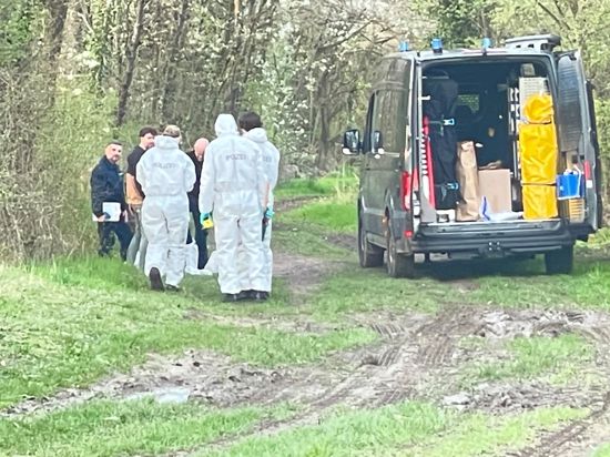 Polizei vermisste Ukrainerin Natorampe Hockenheim Spurensuche Krummes Loch Bad Schönborn
