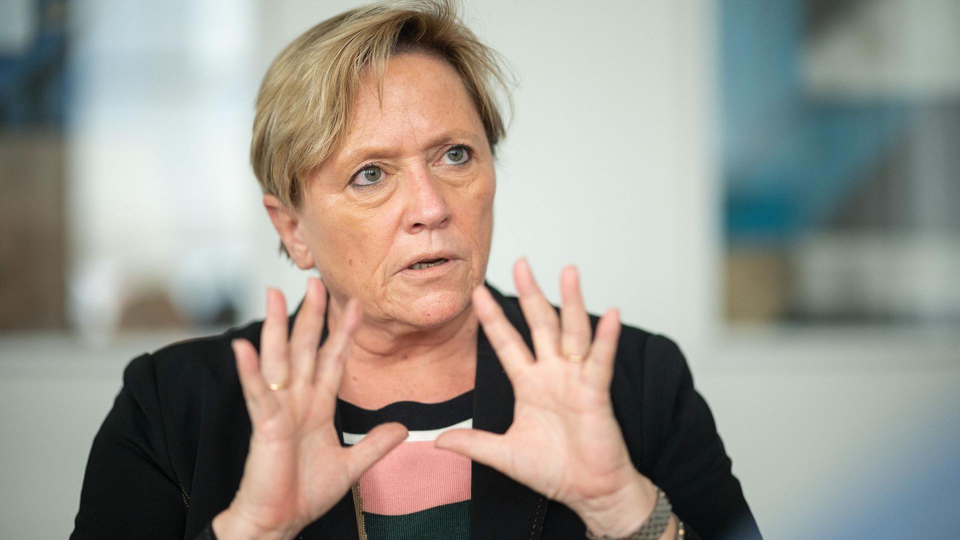 Susanne Eisenmann (CDU), Ministerin für Kultus, Jugend und Sport von Baden-Württemberg.