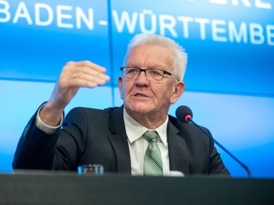 Winfried Kretschmann (Grüne), Ministerpräsident von Baden-Württemberg