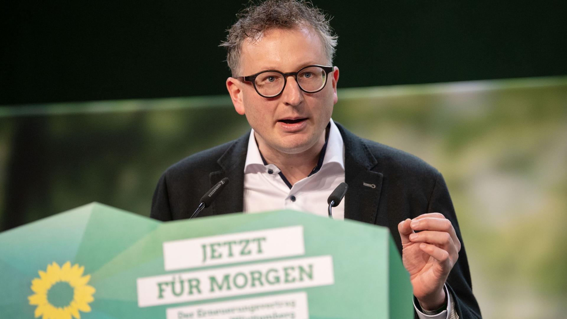 Andreas Schwarz, Fraktionsvorsitzender von Bündnis 90/Die Grünen im Landtag von Baden-Württemberg.