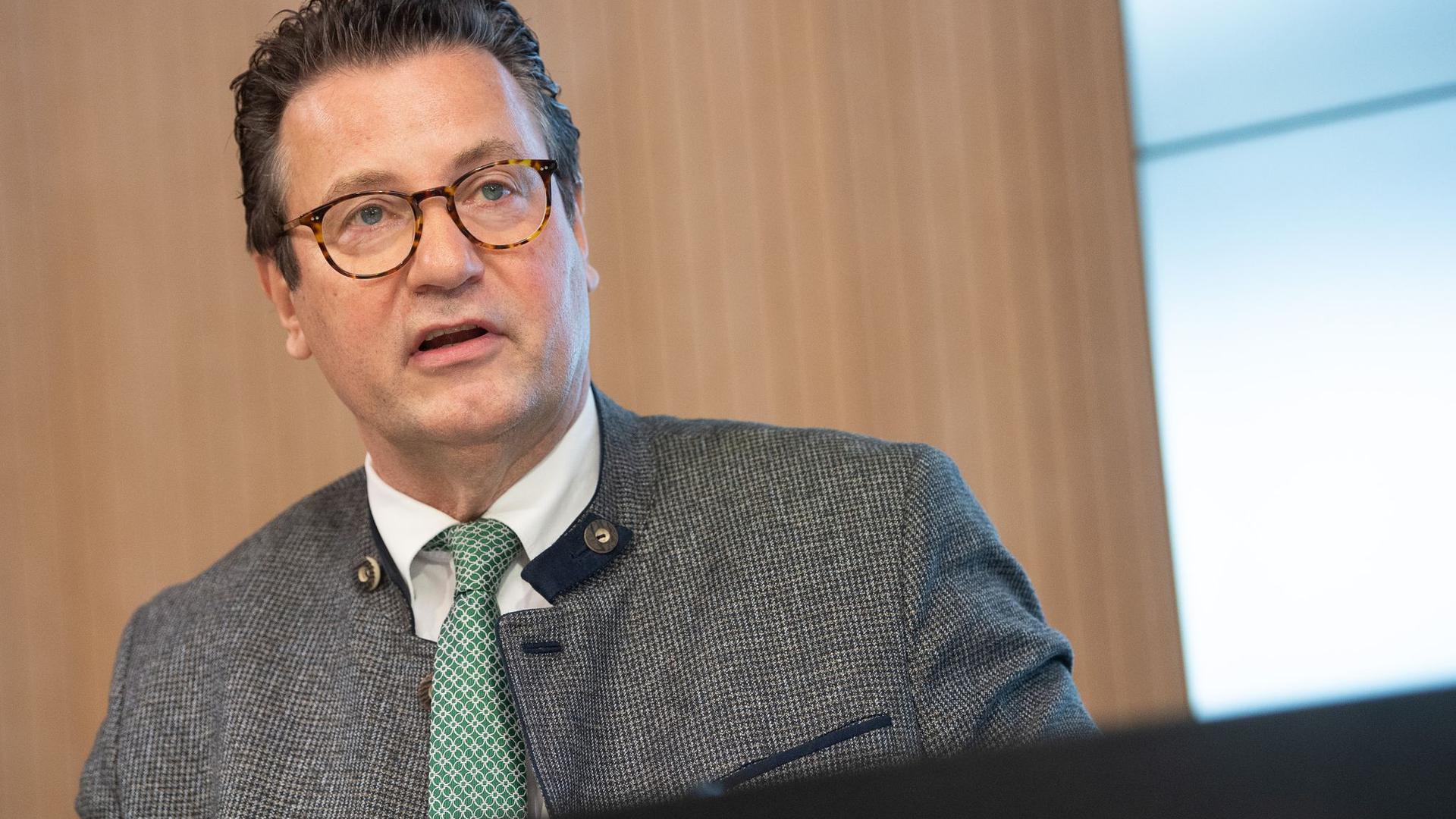 Peter Hauk (CDU), Minister für Ernährung, Ländlichen Raum und Verbraucherschutz.
