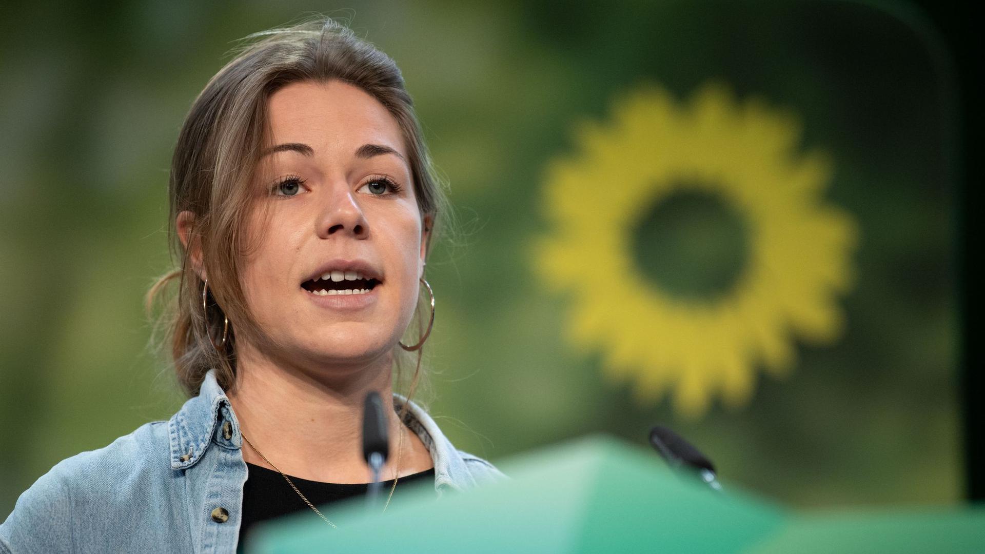 Sarah Heim, Sprecherin der Grünen Jugend Baden-Württemberg.