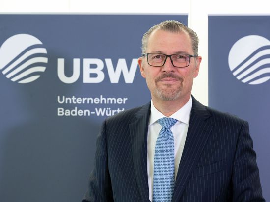Rainer Dulger, Präsident des neu gegründeten Verbandes Unternehmer Baden-Württemberg.