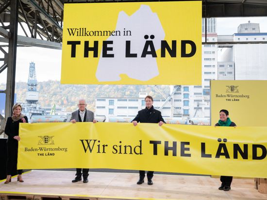 Werbekampagne für das Land Baden-Württemberg mit dem Titel „The Länd“.