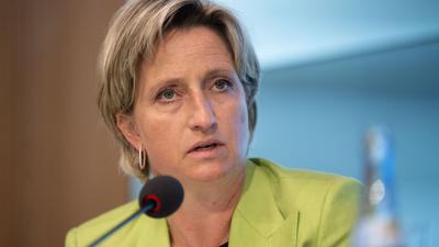 Nicole Hoffmeister-Kraut (CDU), Wirtschaftsministerin von Baden-Württemberg, spricht.
