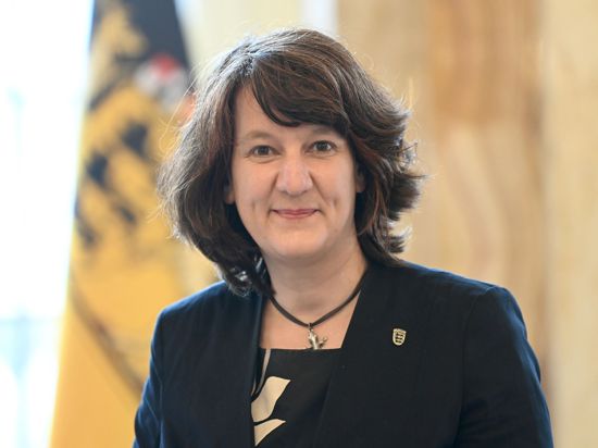 Gisela Splett, Staatssekretärin im Ministerium für Finanzen.