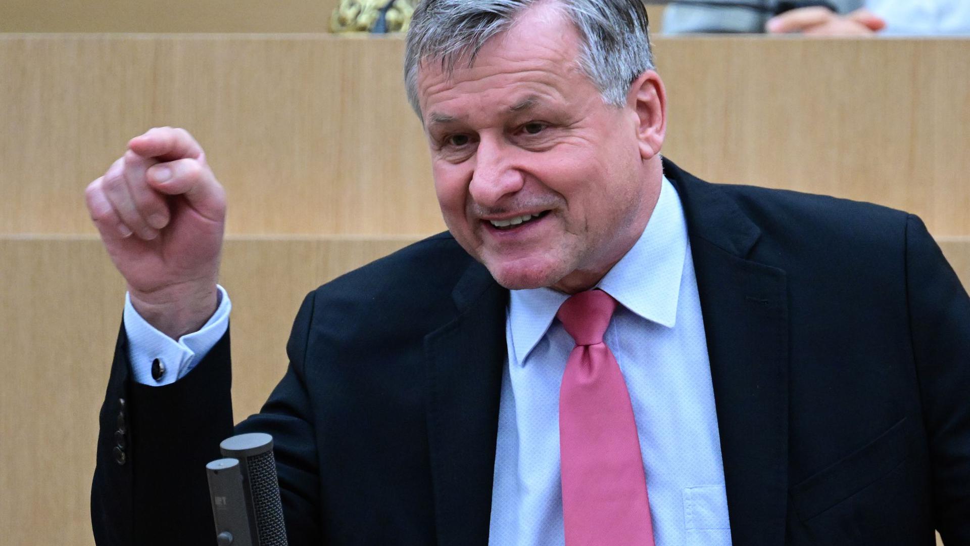 Hans-Ulrich Rülke, FDP-Fraktionsvorsitzender im Landtag von Baden-Württemberg.