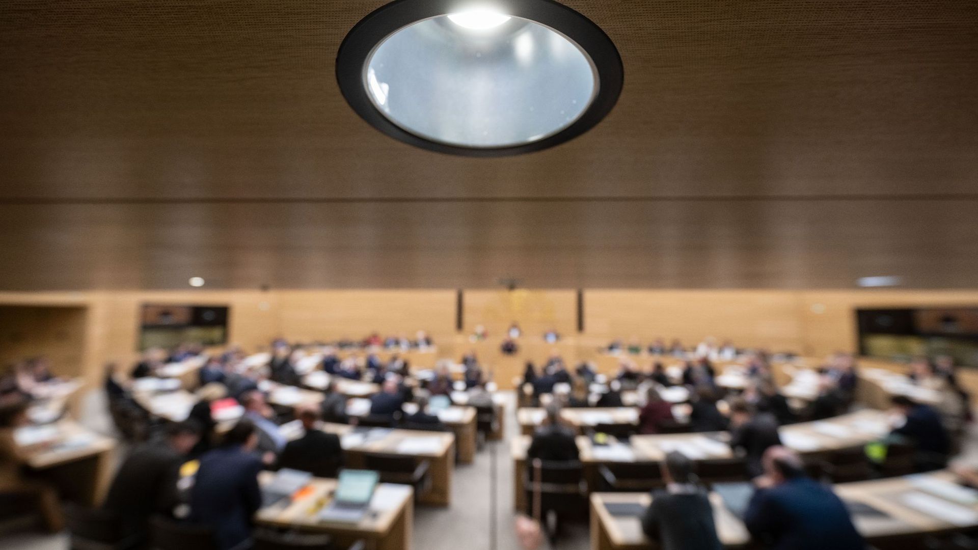 Eine Plenarsitzung im Landtag von Baden-Württemberg.