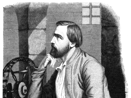 Gottfried Kinkel als Gefangener im Jahr 1850.