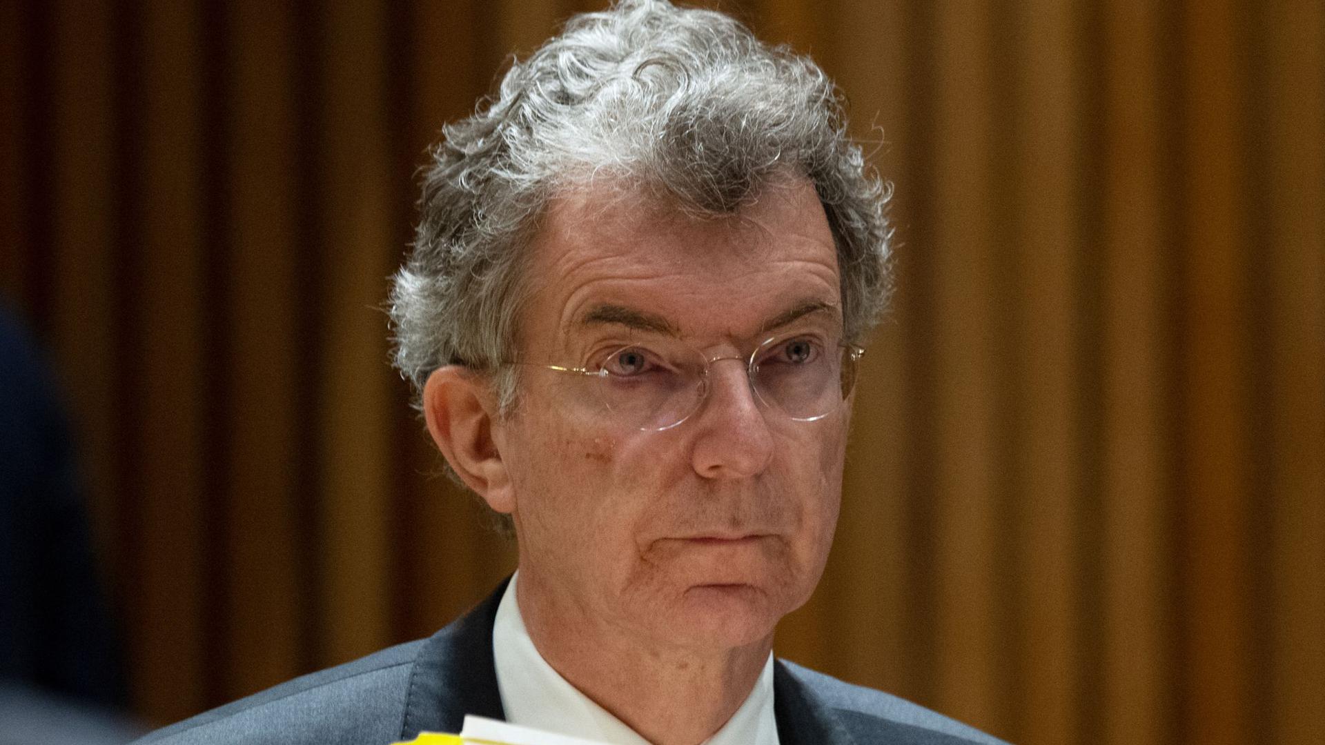 Deutschlands UN-Botschafter Christoph Heusgen kommt im April 2019 zu einer Sitzung des UN-Sicherheitsrates.