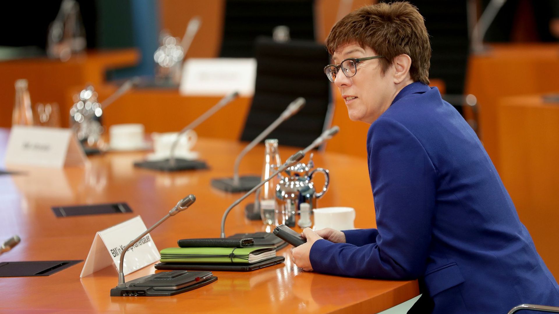 „Rollende Intensiveinheiten“: Bundesverteidigungsministerin Annegret Kramp-Karrenbauer.