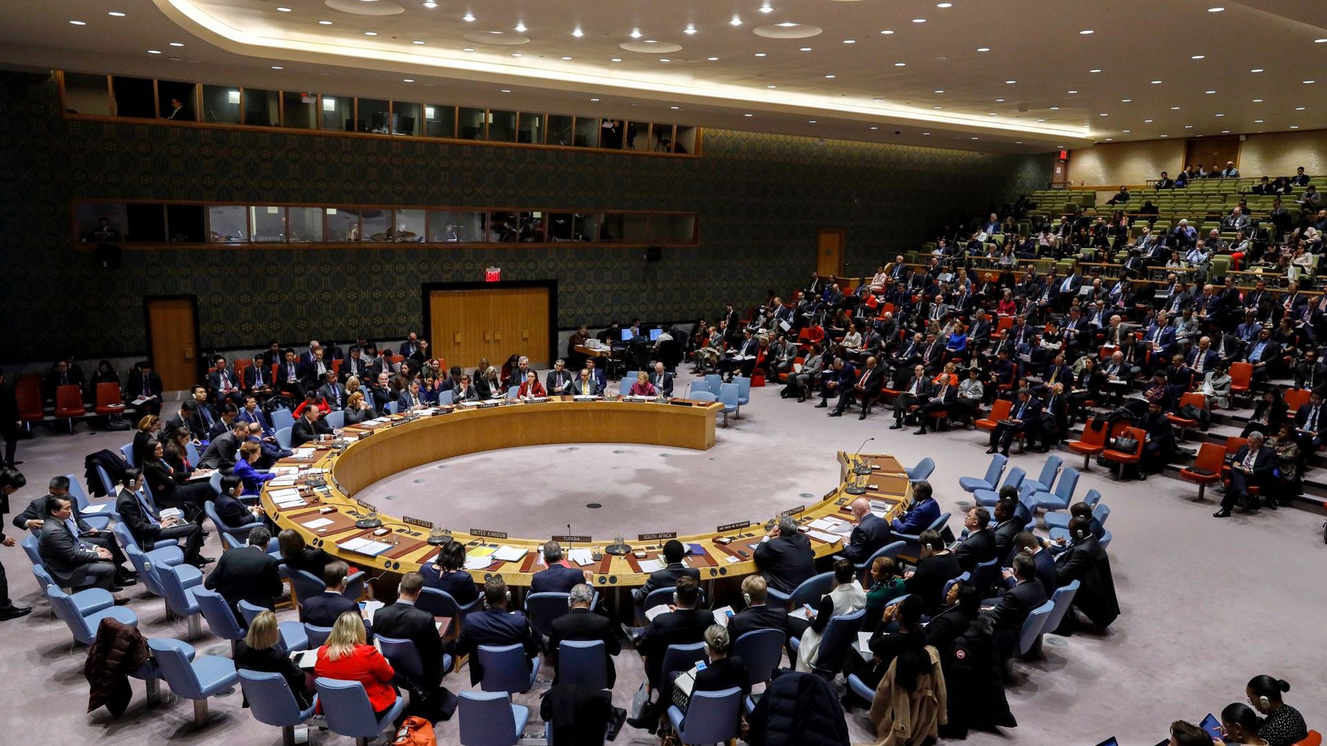 Der UN-Sicherheitsrat bei einer Sitzung im Januar.