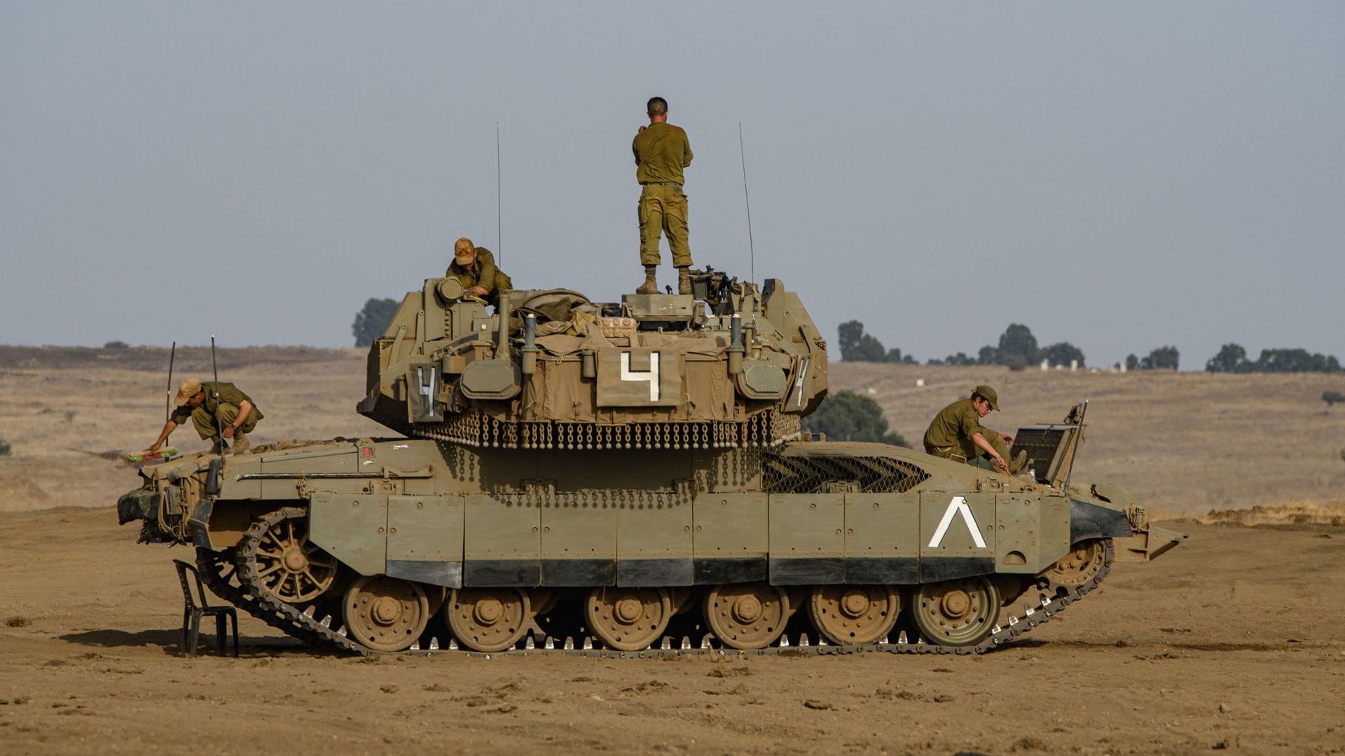 Israelische Soldaten kontrollierten die Golanhöhen. (Symbolbild)