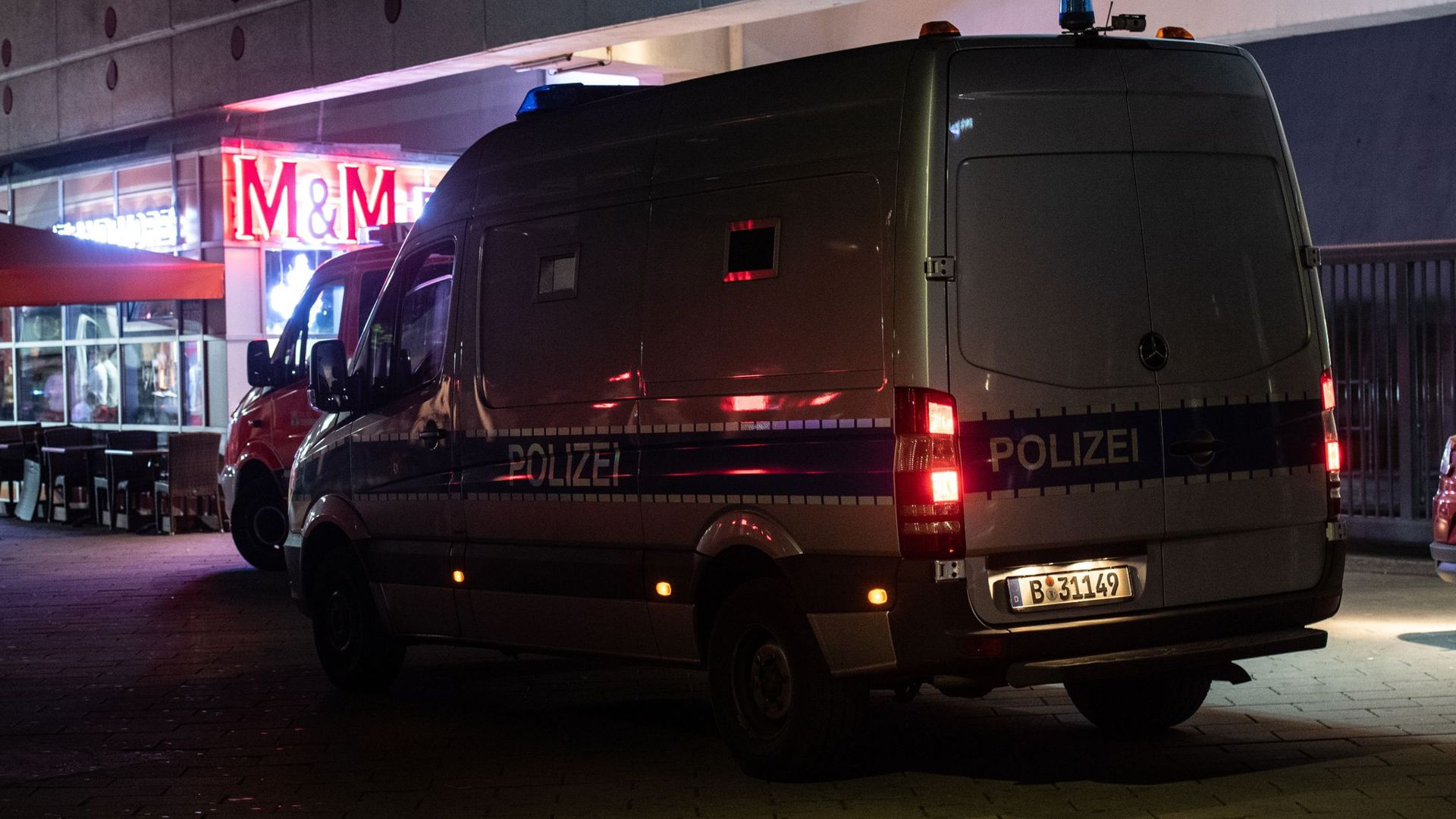 Polizeieinsatz am Alexanderplatz.