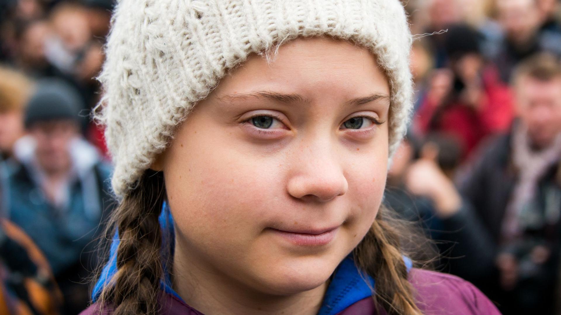 Klimaaktivistin Greta Thunberg hat letztes Jahr den Alternativen Nobelpreis bekommen.