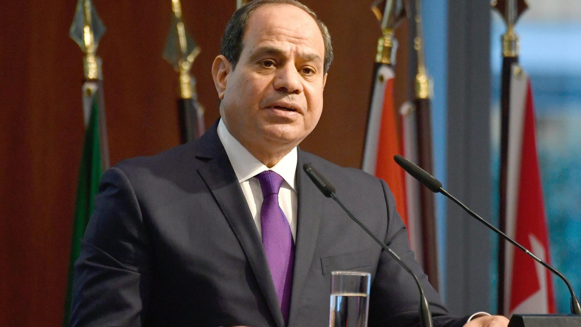Soll seit seiner Machtübernahme 60.000 Menschen verfolgen und einsperren: Ägyptens Präsident Abdel Fattah al-Sisi.