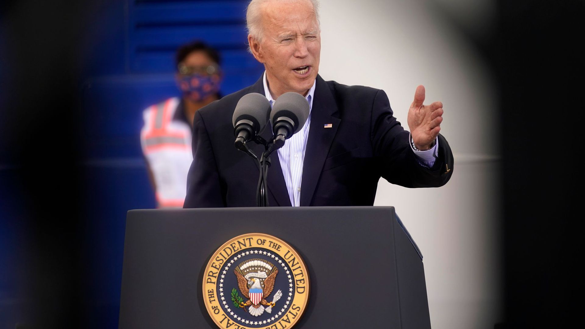 US-Präsident Joe Biden warnt aufgrund der Corona-Mutationen vor einem Anstieg der Fallzahlen.