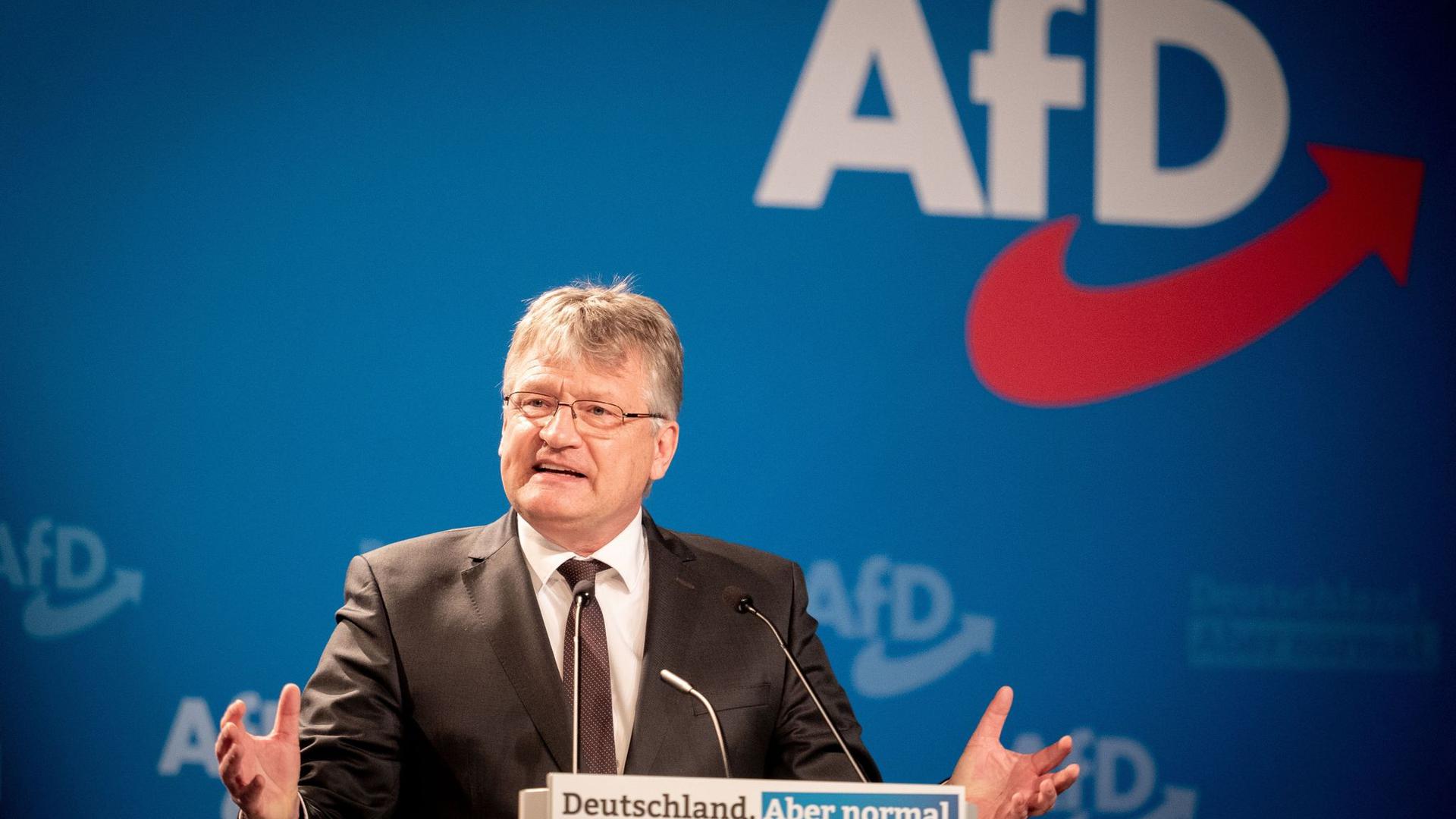 AfD-Parteichef Jörg Meuthen könnte im November nicht erneut für den Vorsitz kandidieren dürfen.