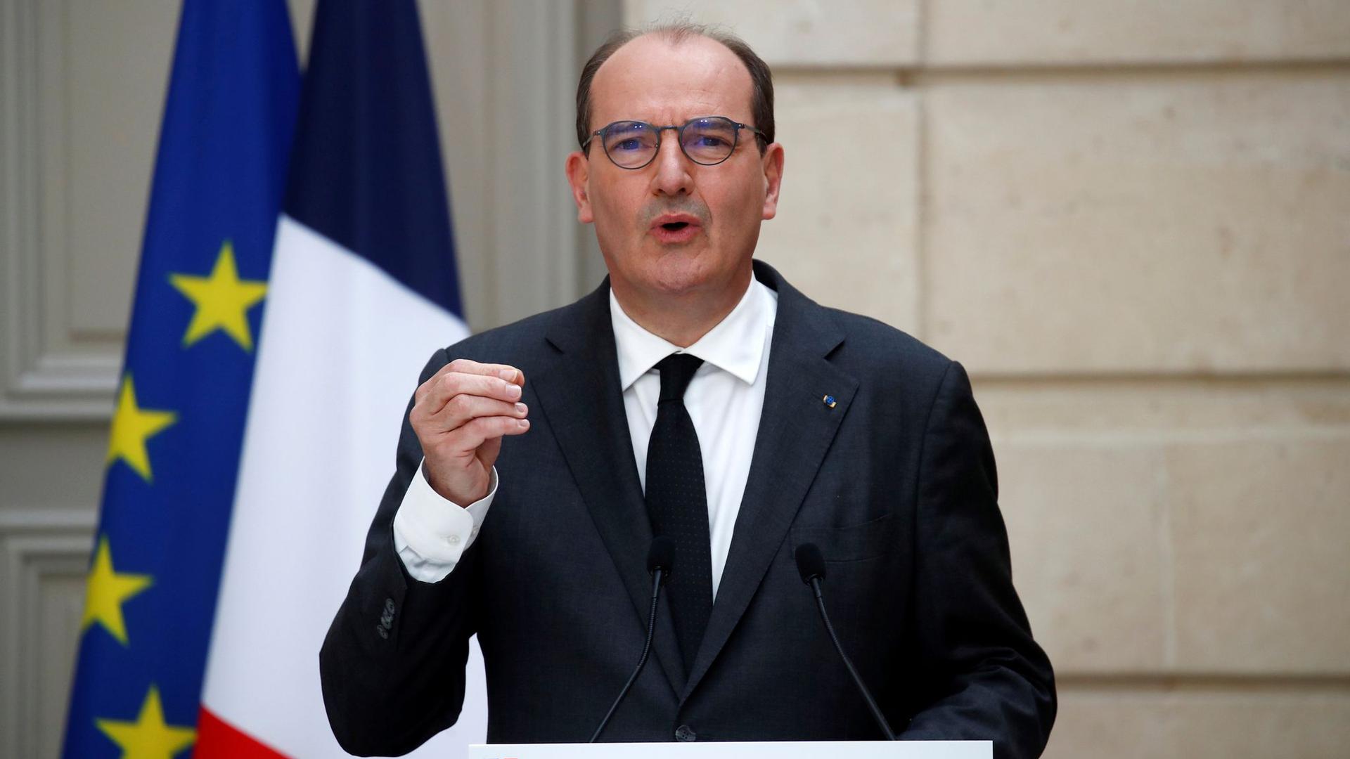 Ministerpräsident Jean Castex: „Die islamistische Bedrohung bleibt sehr hoch.“
