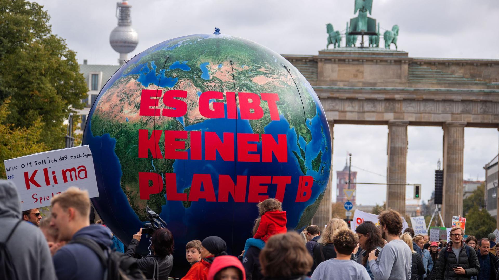 Eine Demonstration von Fridays for Future im September 2019 in Berlin.