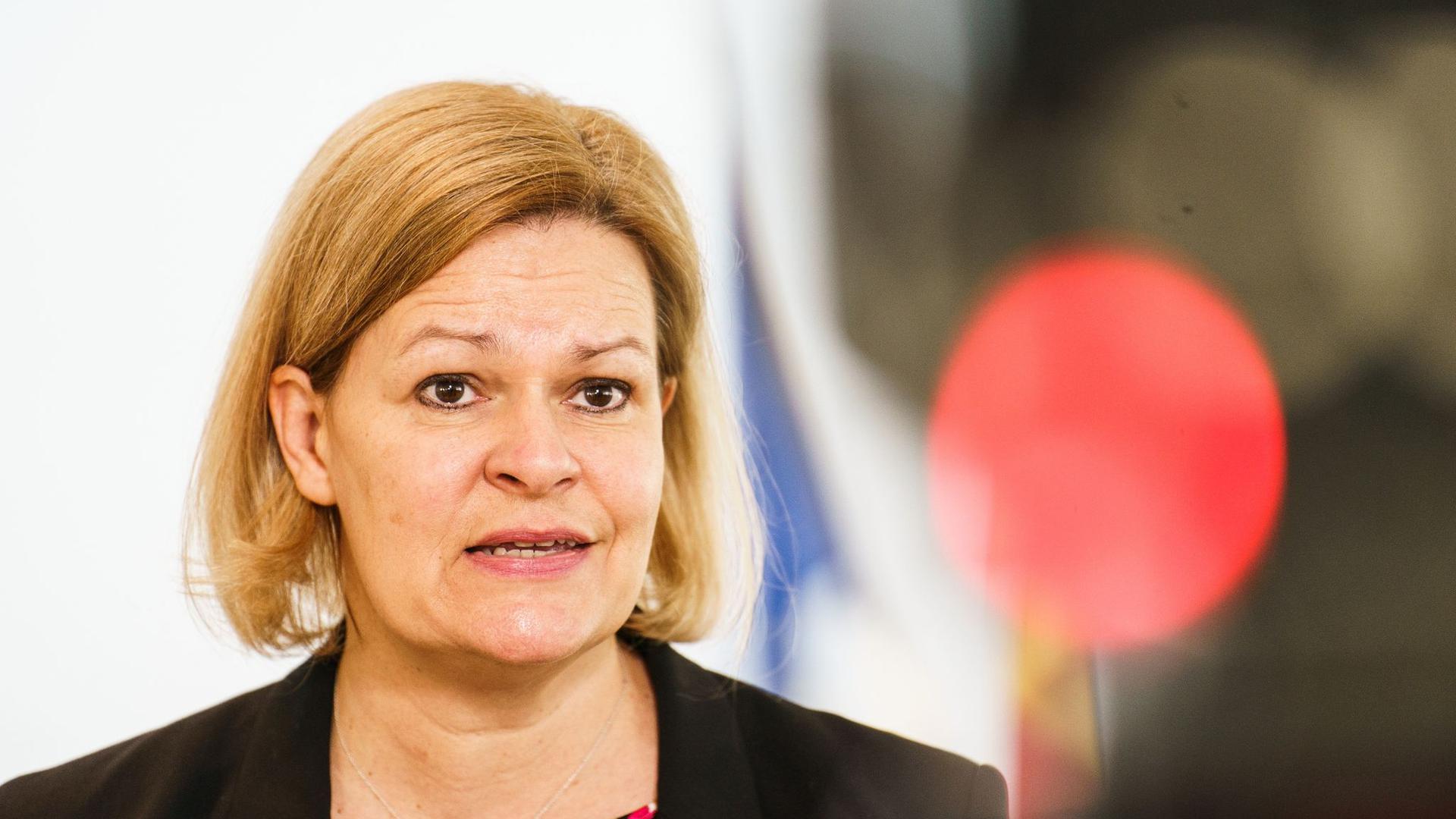 Die hessische SPD-Partei- und Fraktionschefin Nancy Faeser.