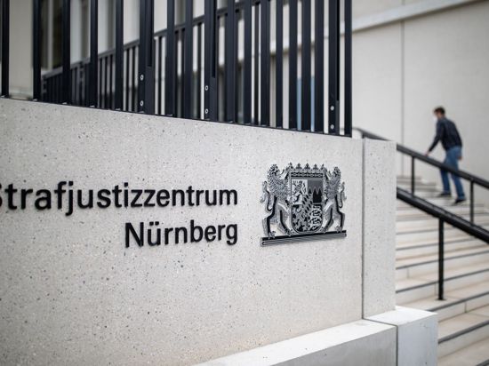 Das Strafjustizzentrum des Landgerichts Nürnberg-Fürth, wo der Prozess heute begann.