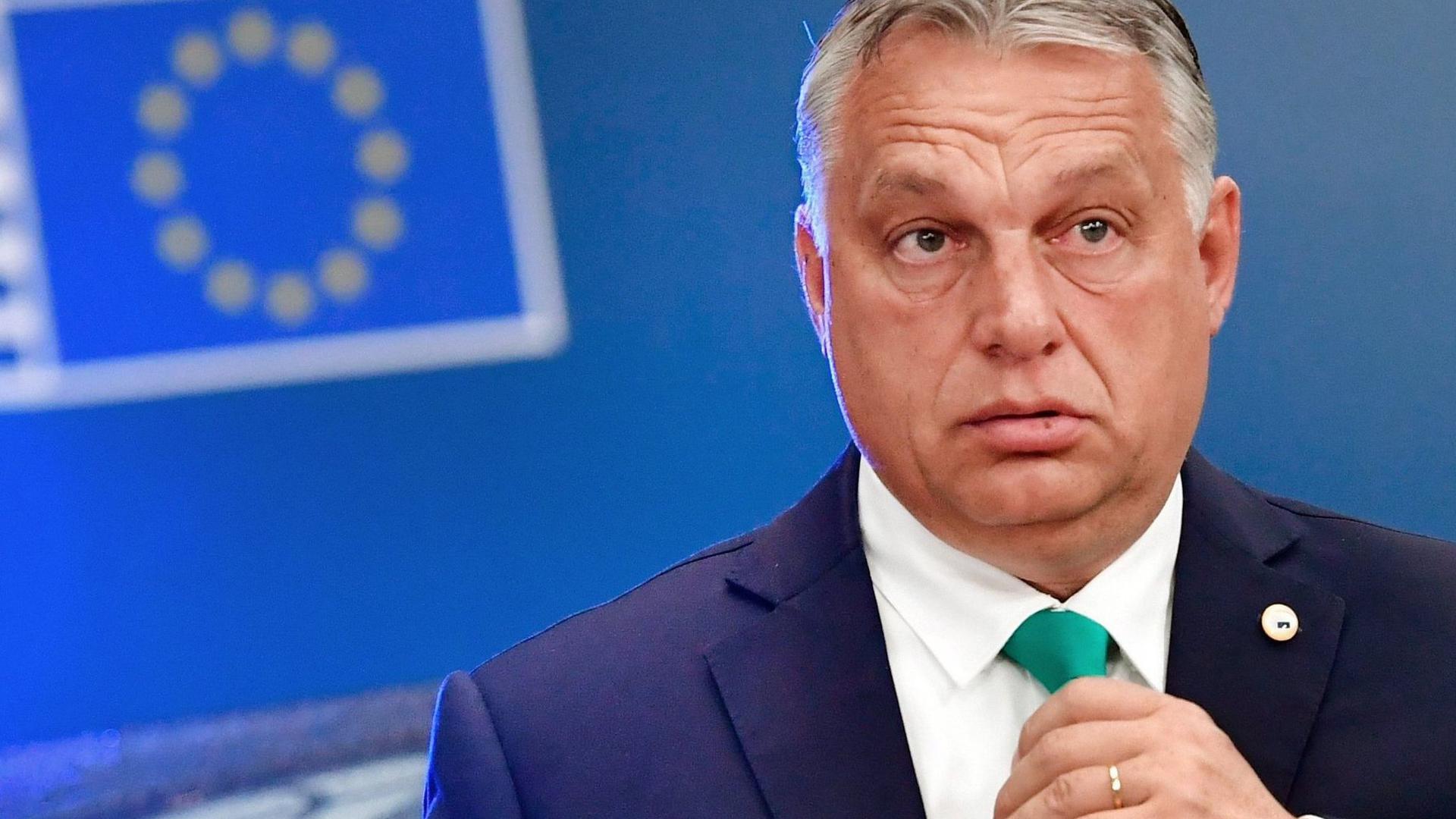 Ungarns Ministerpräsident Viktor Orban während des EU-Gipfel im Juli 2020 in Brüssel.