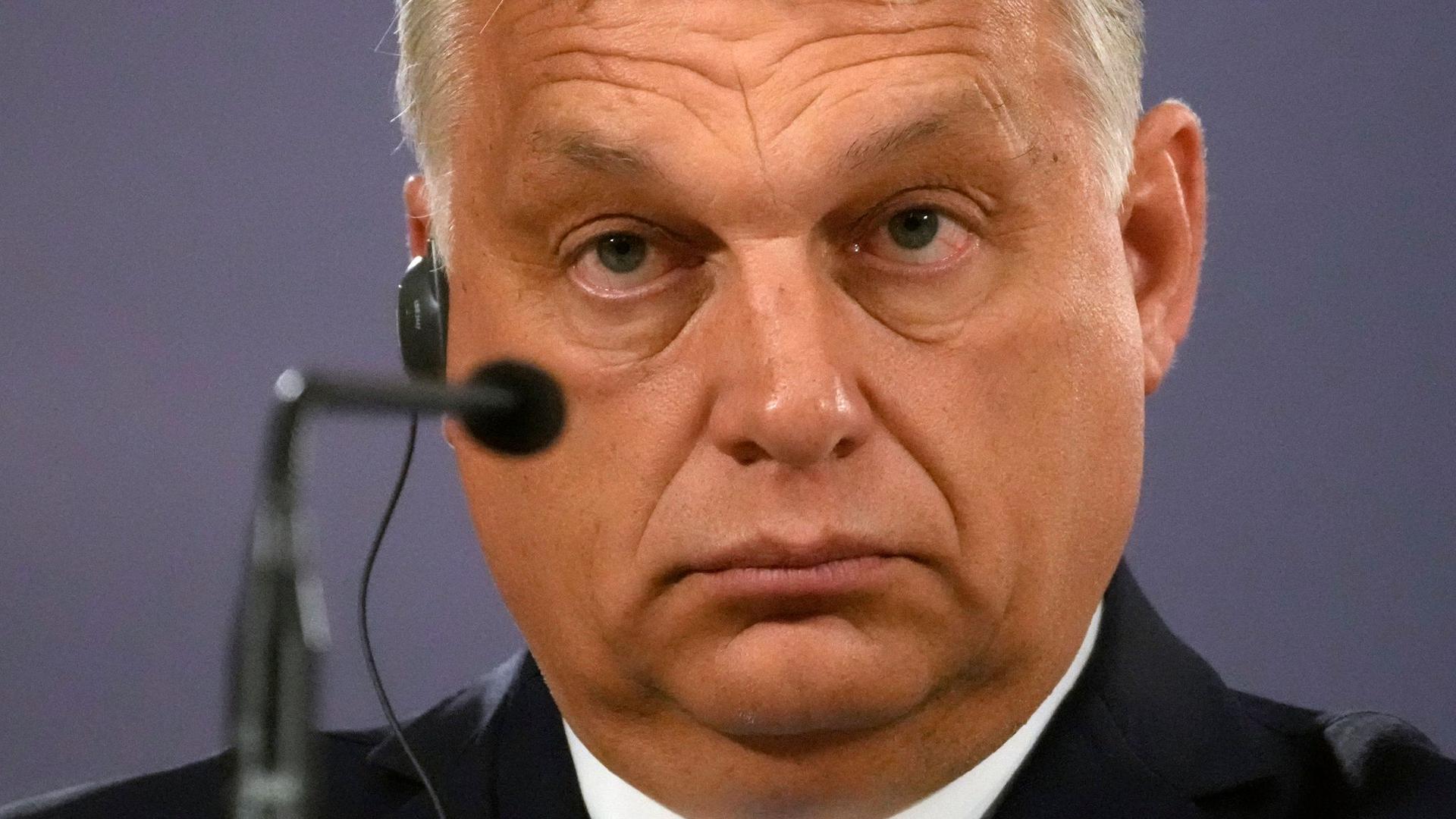 Viktor Orban, rechtsnationaler Ministerpräsident von Ungarn.