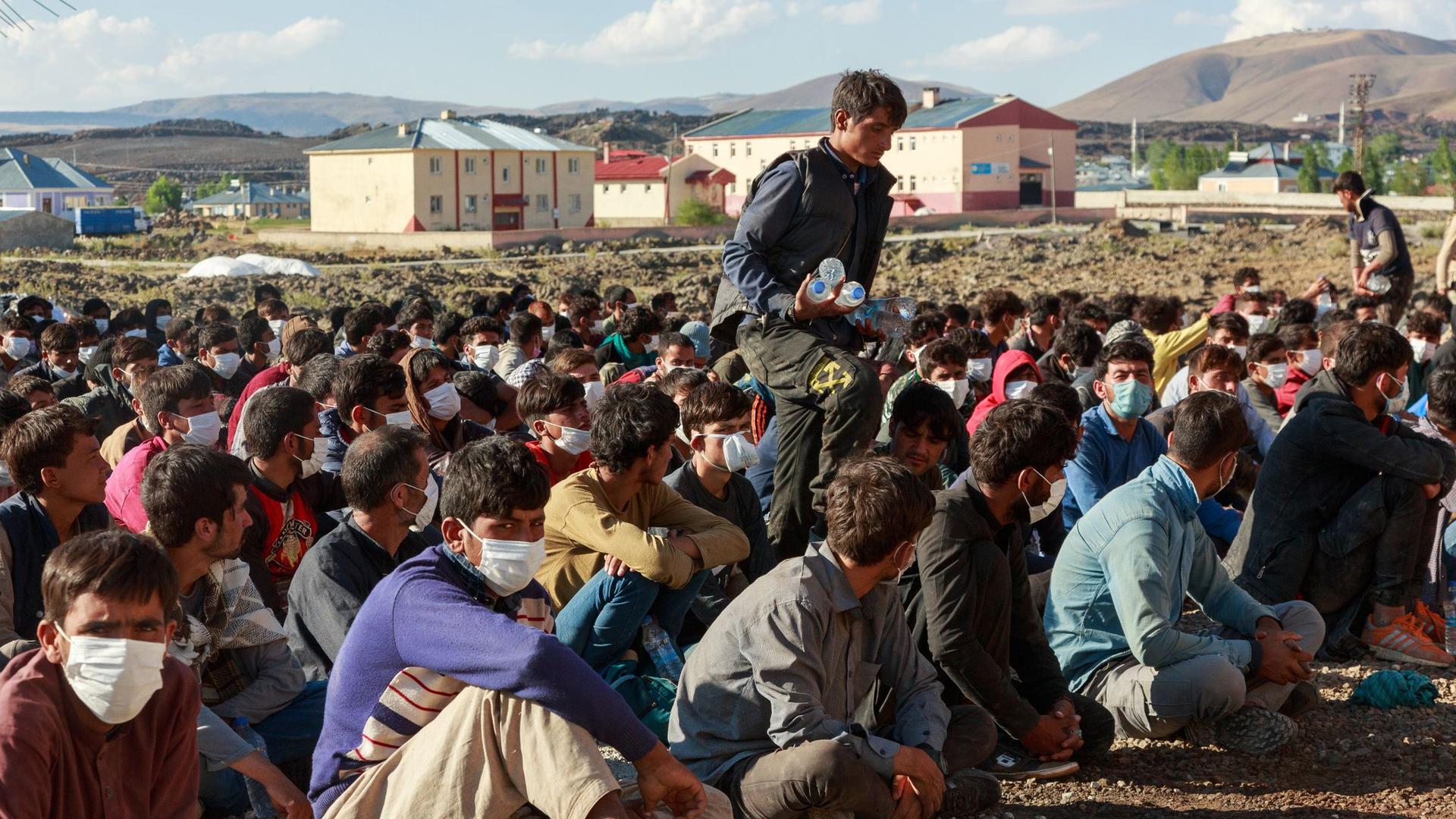 Flüchtlinge aus Afghanistan, Pakistan und dem Iran in der Türkei.