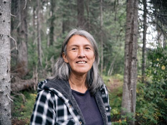 Freda Huson, kanadische Vorkämpferin für die Rechte von Ureinwohnern.