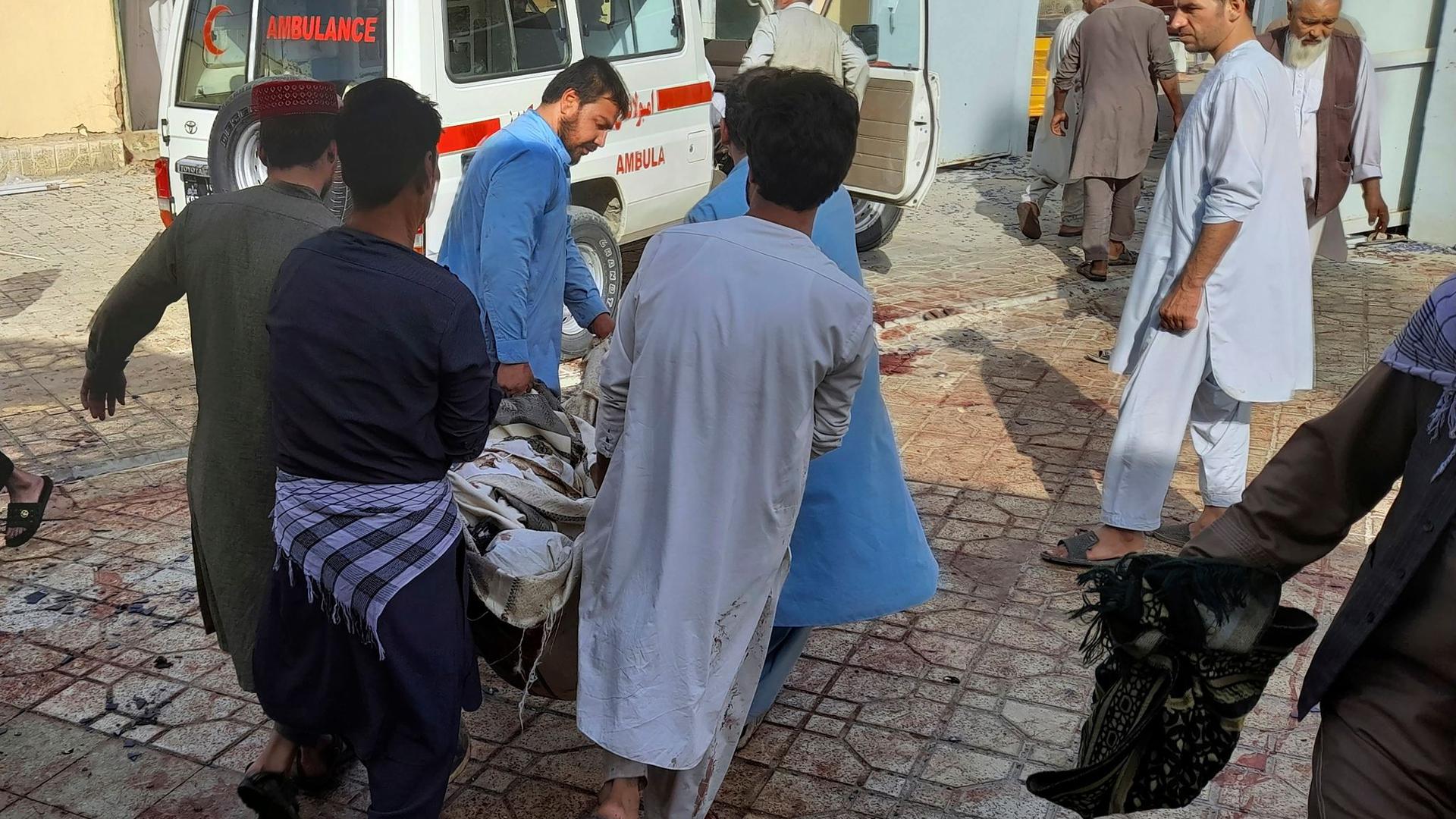 Schon vor einer Woche hatte es in Afghanistan einen Anschlag auf eine schiitische Moschee gegeben.