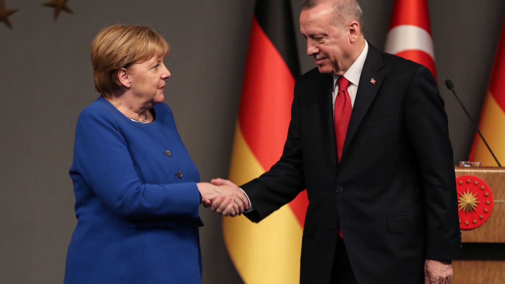 Angela Merkel will mit Recep Tayyip Erdogan unter anderem über das Thema Migration sprechen.
