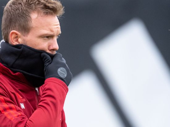 Bayern-Trainer Julian Nagelsmann wurde positiv auf das Coronavirus getestet.