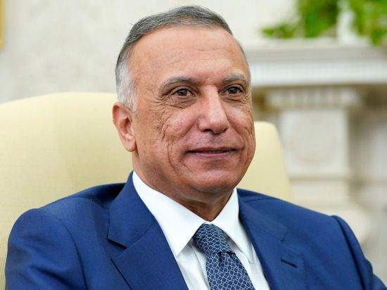 Mustafa al-Kasimi, Ministerpräsident des Irak.