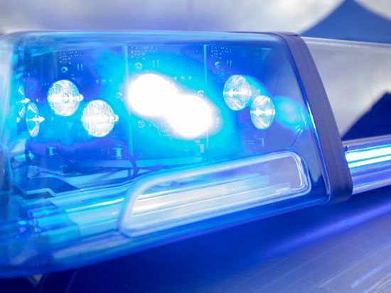 SYMBOLFOTO – Ein Blaulicht auf dem Dach eines Polizeifahrzeugs.