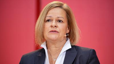 Nancy Faeser (SPD), Bundesministerin des Innern.