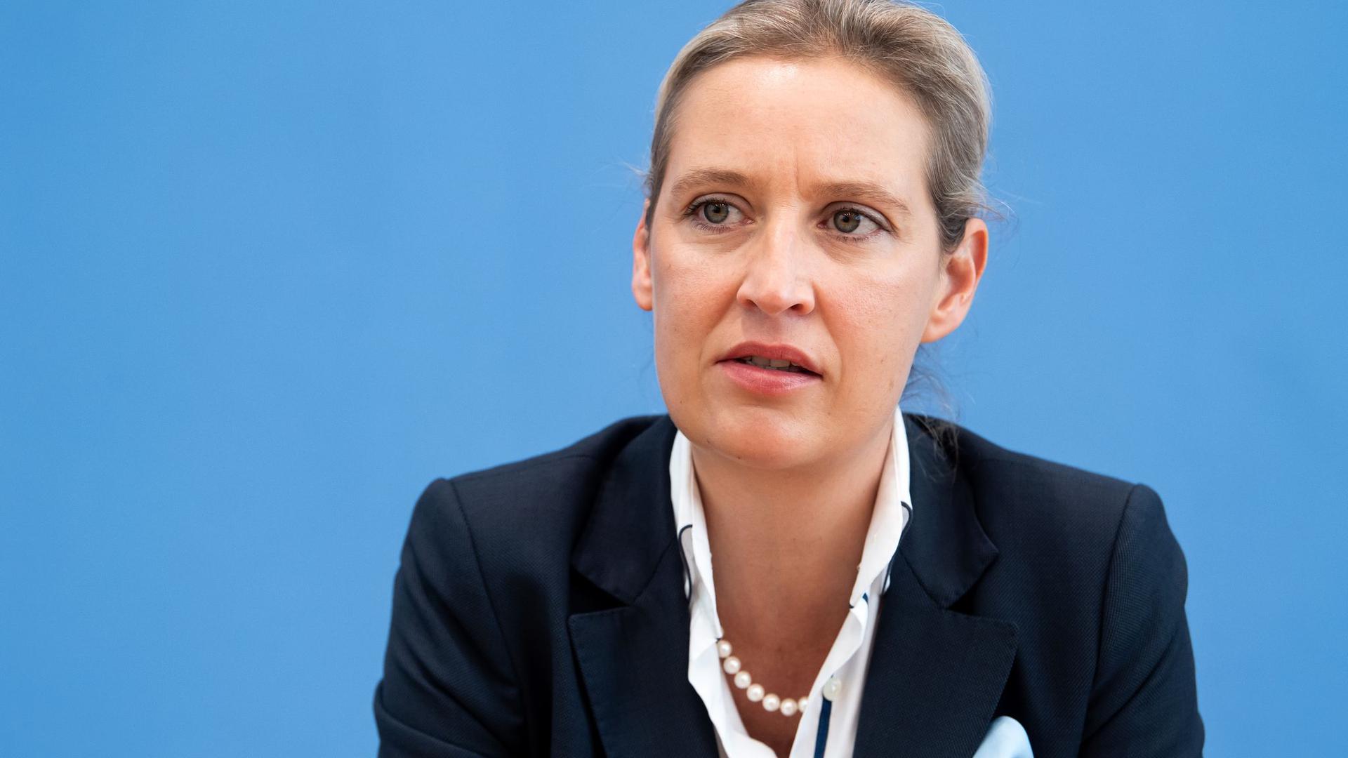 Alice Weidel ist Vorsitzende der AfD-Bundestagsfraktion.