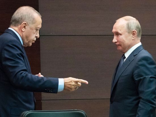 Wladimir Putin und Recep Tayyip Erdogan wollen am Sonntag telefonieren.