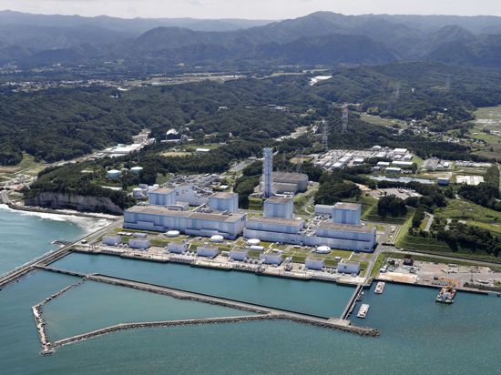 Das Atomkraftwerk Fukushima Daiichi auf einer Aufnahme aus dem Jahr 2018. Sieben Jahre vorher kam es in der Folge eines Bebens und Tsunamis im dem Werk zu einem Super-GAU.