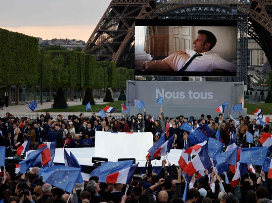 Emmanuel Macron hat die Wahl in Frankreich gewonnen.