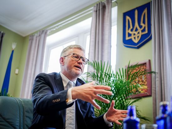 Andrij Melnyk ist Botschafter der Ukraine in Deutschland.