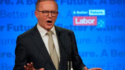 Labor-Chef Anthony Albanese ist Australiens 31. Premierminister.