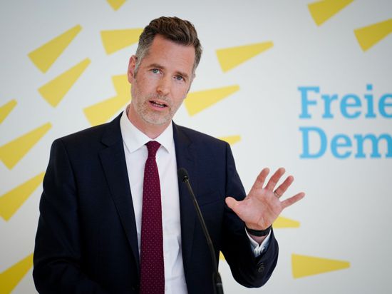 „Ich gehe nicht davon aus, dass es zu einem Verbot von Verbrennungsmotoren kommt“, sagt FDP-Politiker Christian Dürr.