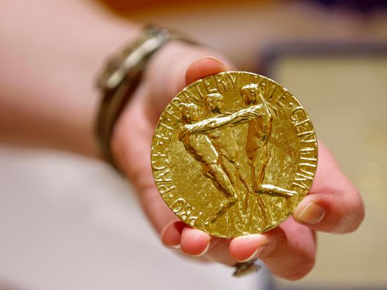 Die 23-karätige Goldmedaille des russischen Journalisten Dmitri Muratow wurde versteigert.