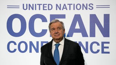 „Wir müssen viel mehr tun, wir alle“: UN-Generalsekretär António Guterres in Lissabon.