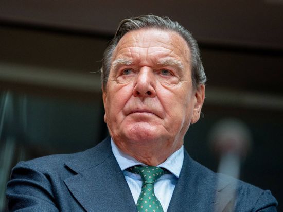 Altkanzler Gerhard Schröder (SPD).
