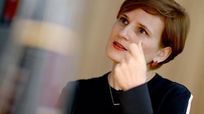 Katja Kipping, Berliner Senatorin für Integration, Arbeit und Soziales, will in der Hauptstadt mehr Platz für Geflüchtete schaffen.
