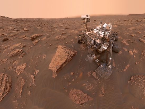 „Curiosity“ landete vor zehn Jahren auf dem Mars.