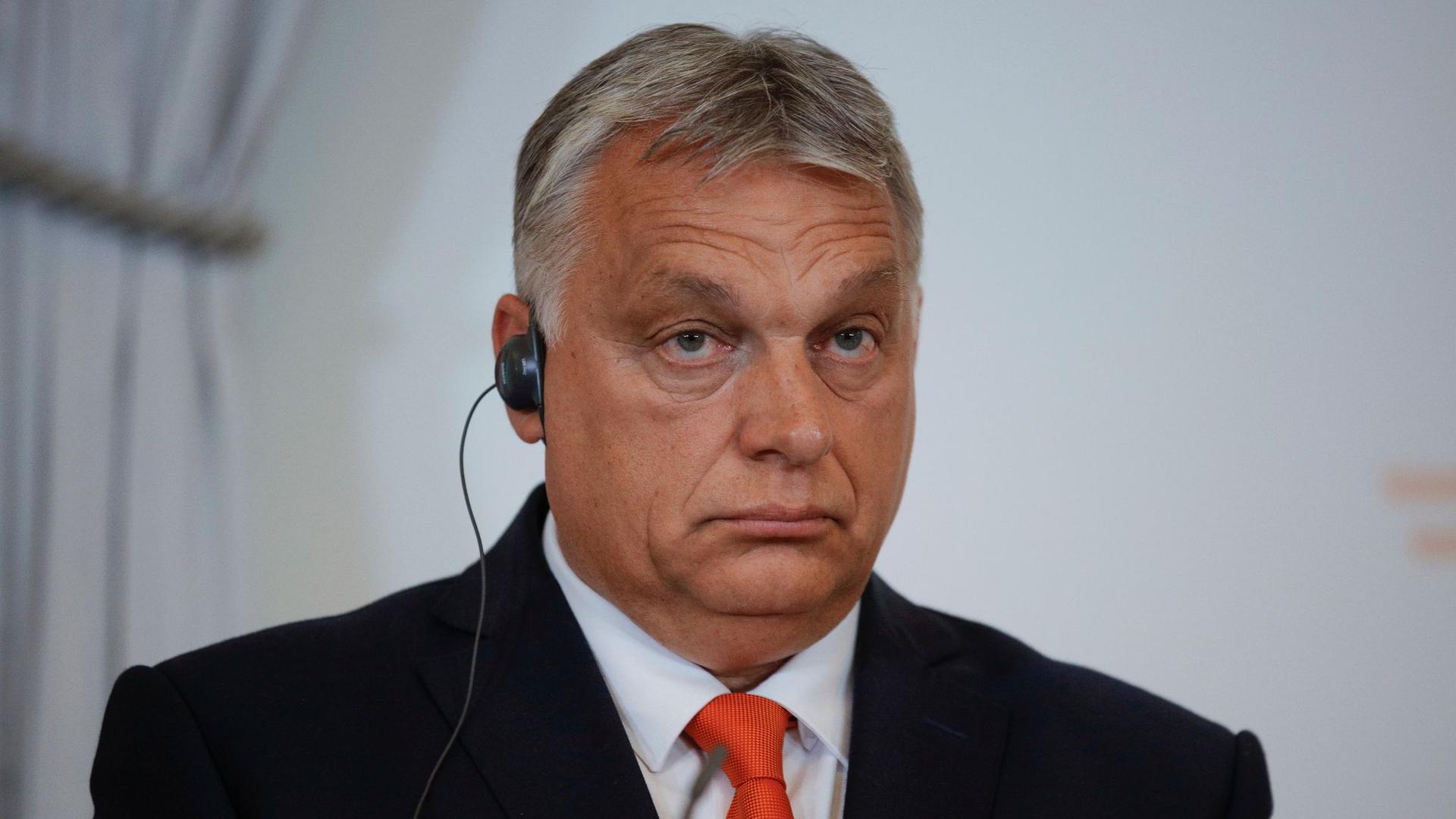 Viktor Orban steht wegen seiner rassistischen Äußerungen in der Kritik.