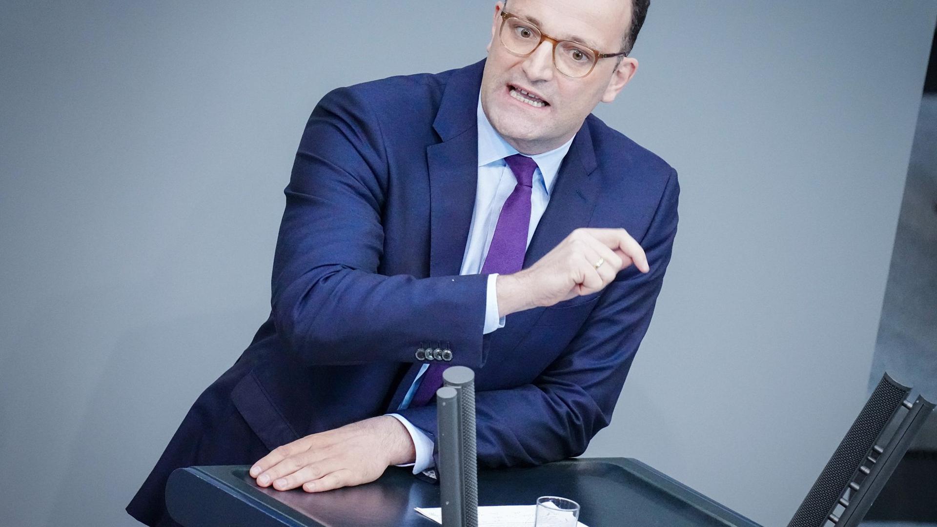 Jens Spahn ist ehemaliger Bundesgesundheitsminister.